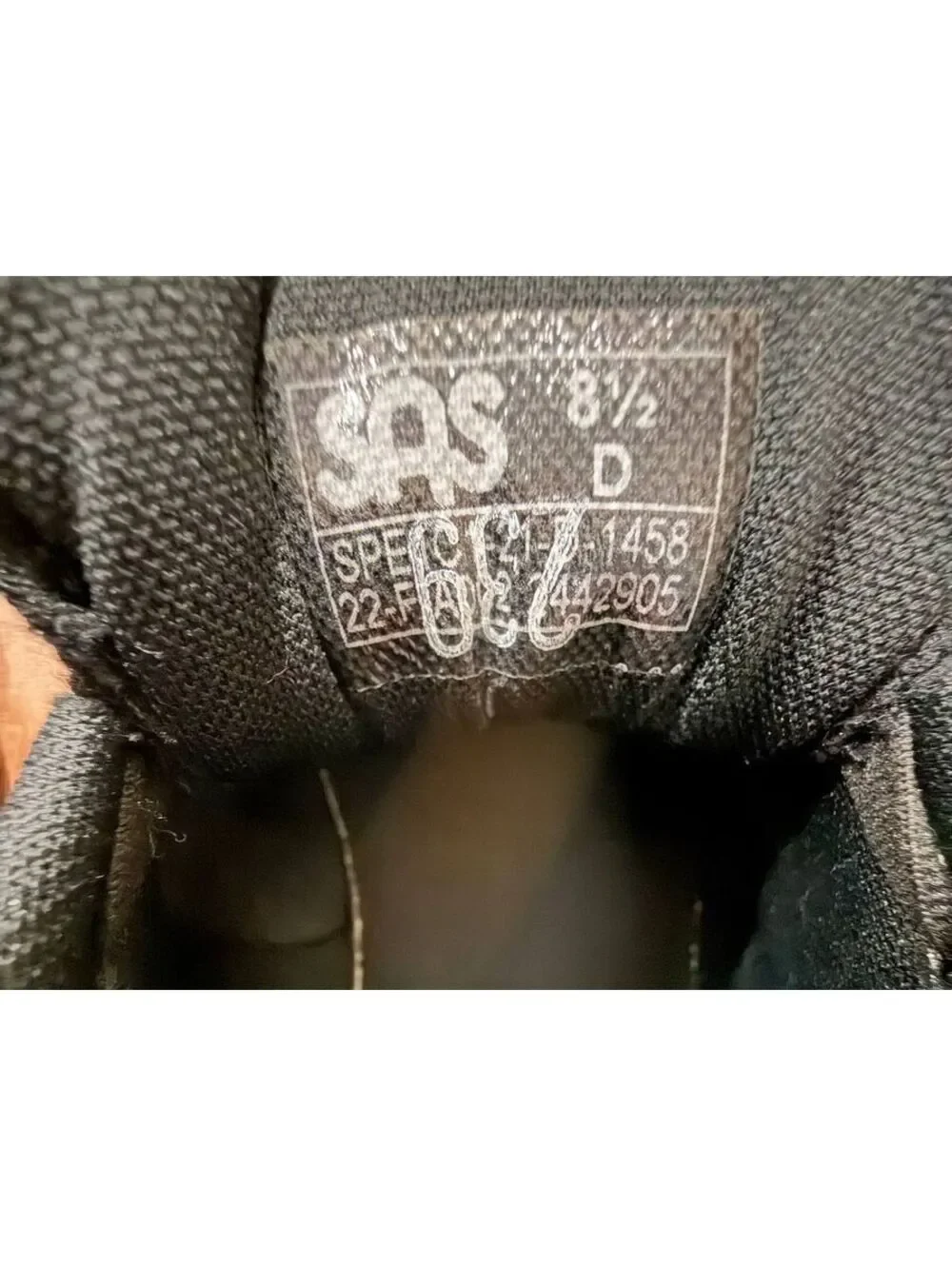 SAS Men's Size 8.5 Black Mission One-M Lace Up Comfort Walking Sneakers
